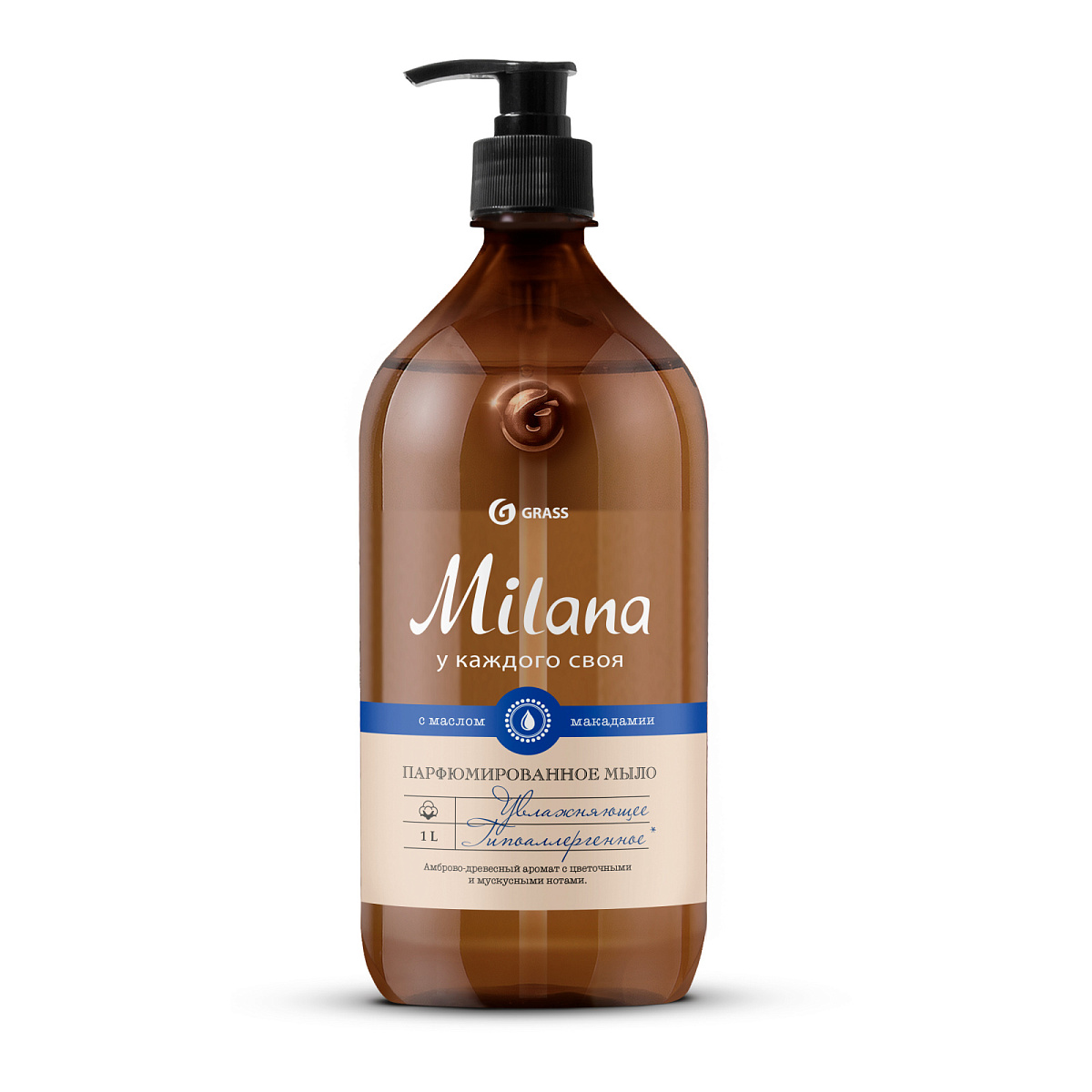  Жидкое мыло парфюмированное Milana 